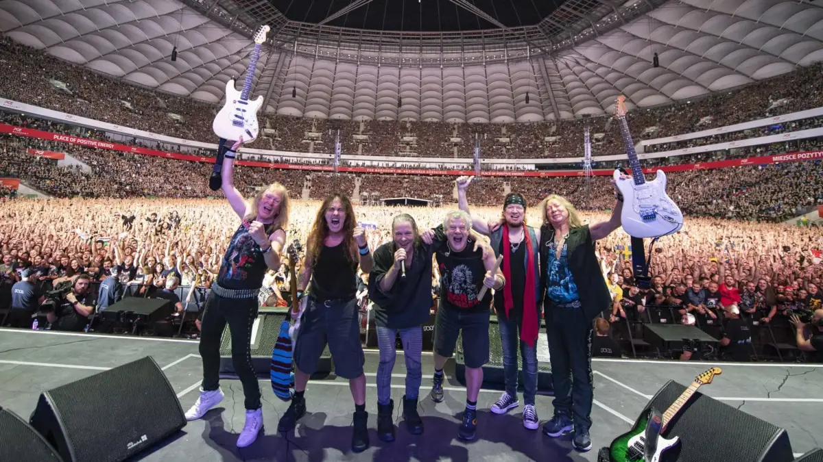 Iron Maiden se prepara para grabar su histórico concierto en Knebworth