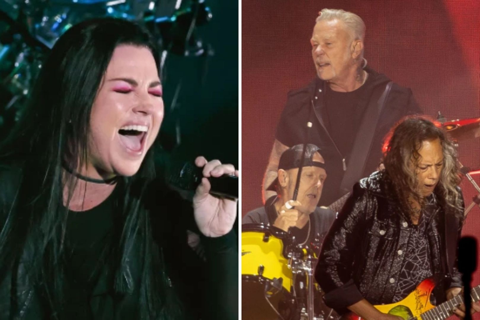 La Experiencia de Evanescence Abriendo para Metallica
