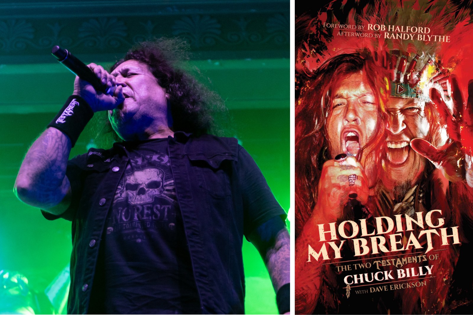 Chuck Billy: Las Dos Caras de un Legendario del Metal