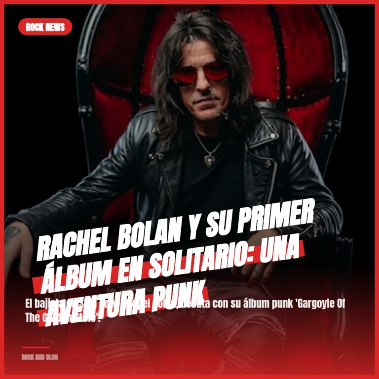 Rachel Bolan y su Primer Álbum en Solitario: Una Aventura Punk