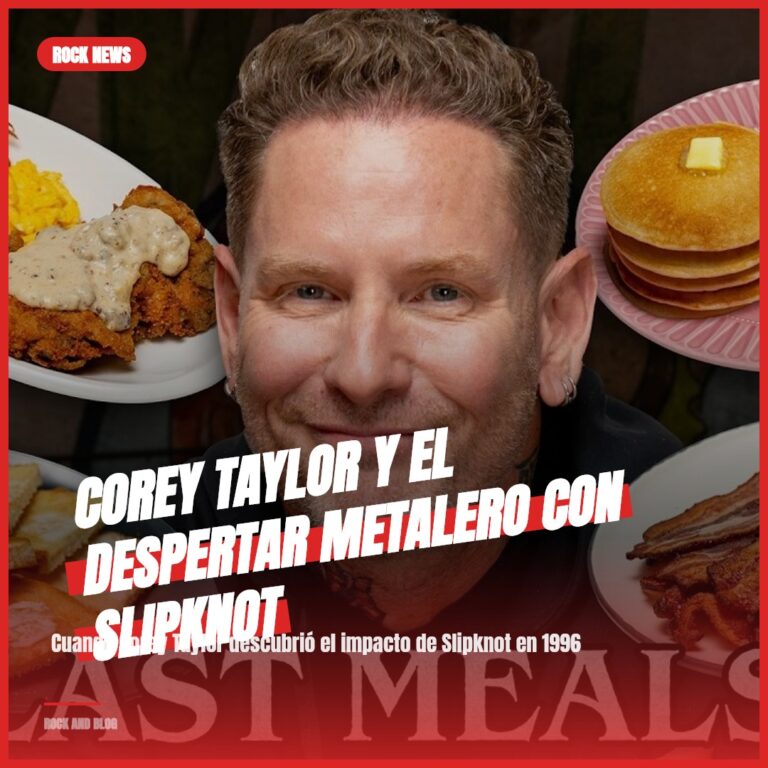 Corey Taylor y el Despertar Metalero con Slipknot