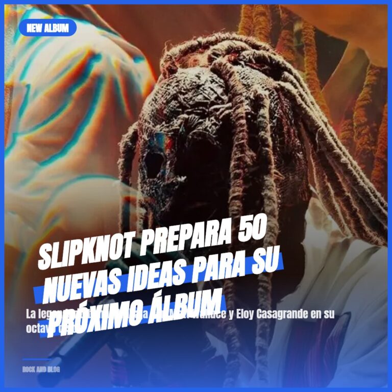 Slipknot prepara 50 nuevas ideas para su próximo álbum