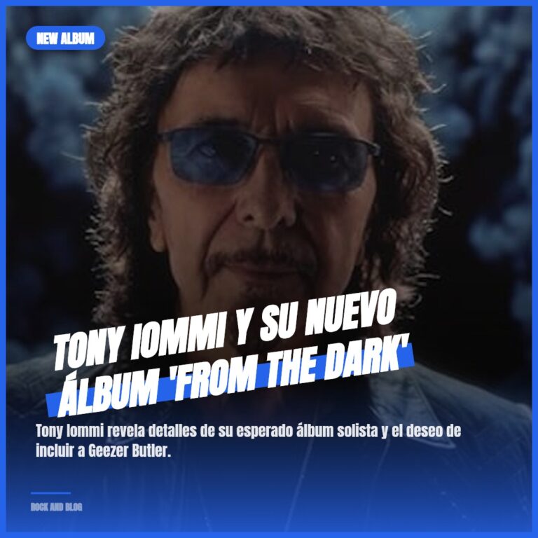 Tony Iommi y su Nuevo Álbum ‘From The Dark’