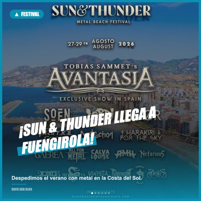 Sun & Thunder 2023: el festival de metal que despide el verano