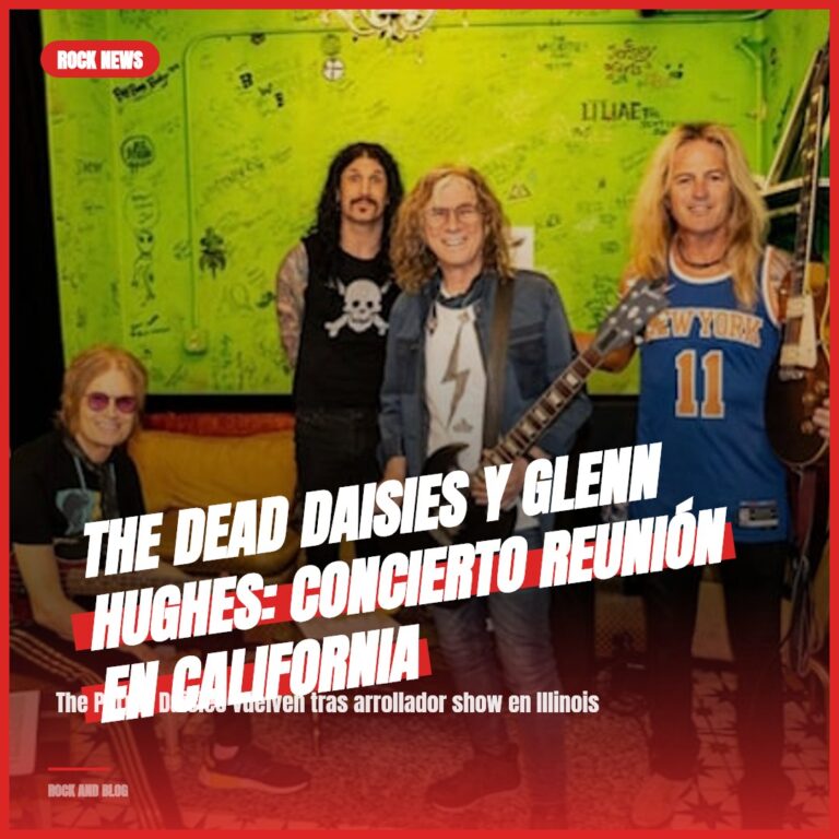 The Dead Daisies y Glenn Hughes: Concierto Reunión en California