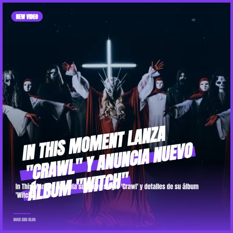 In This Moment lanza «Crawl» y anuncia nuevo álbum «Witch»