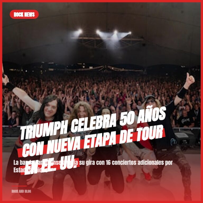 TRIUMPH celebra 50 años con nueva etapa de tour en EE. UU.