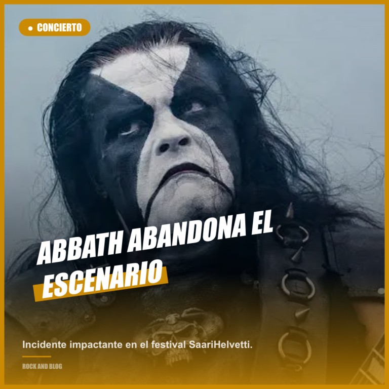 Abbath abandona el escenario en SaariHelvetti