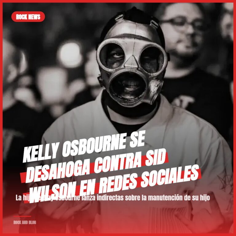 Kelly Osbourne se desahoga contra Sid Wilson en redes sociales
