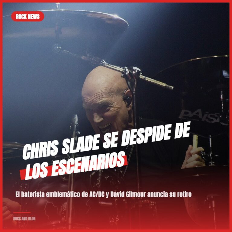 Chris Slade se despide de los escenarios