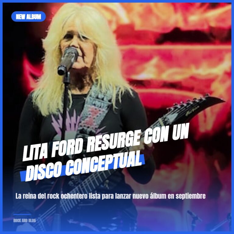 Lita Ford Resurge con un Disco Conceptual