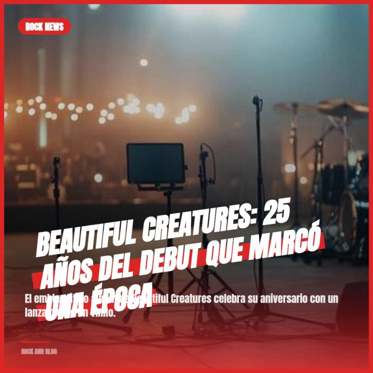 Beautiful Creatures: 25 Años del Debut Que Marcó una Época