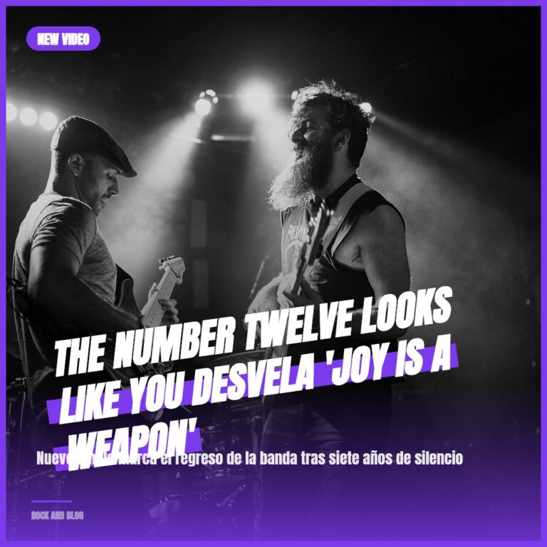 The Number Twelve Looks Like You desvela ‘Joy Is A Weapon’