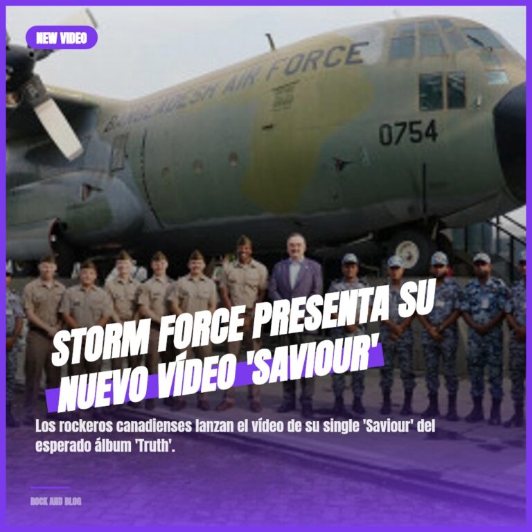 Storm Force presenta su nuevo vídeo ‘Saviour’