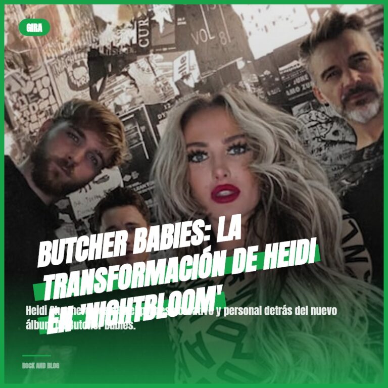 Butcher Babies: La Transformación de Heidi en ‘Nightbloom’
