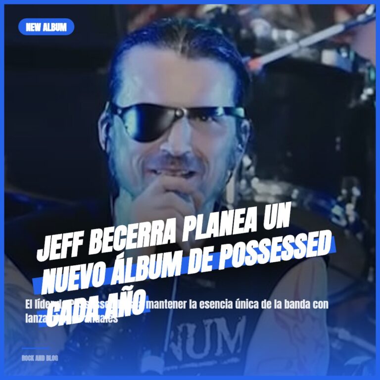 Jeff Becerra planea un nuevo álbum de Possessed cada año