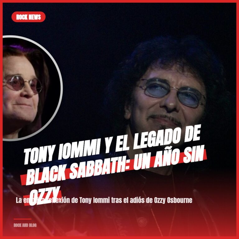 Tony Iommi y el Legado de Black Sabbath: Un Año Sin Ozzy