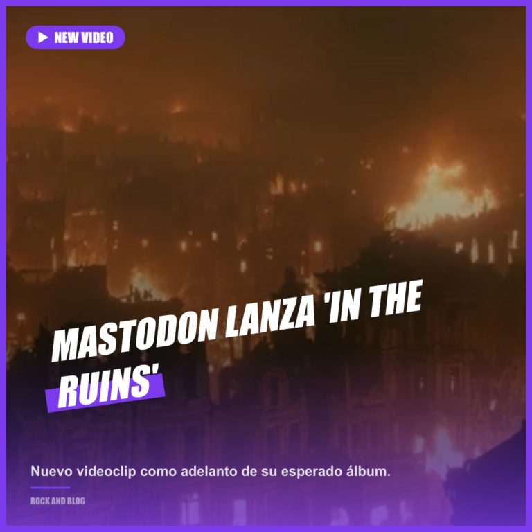 Mastodon lanza «In the Ruins» como adelanto de su nuevo álbum