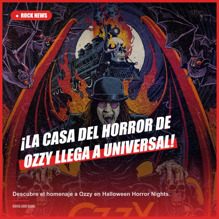 Ozzy Osbourne inunda Halloween con su casa del terror
