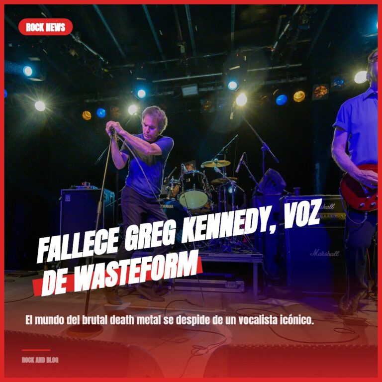 Fallece Greg Kennedy, voz de Wasteform