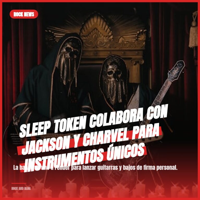 Sleep Token colabora con Jackson y Charvel para instrumentos únicos