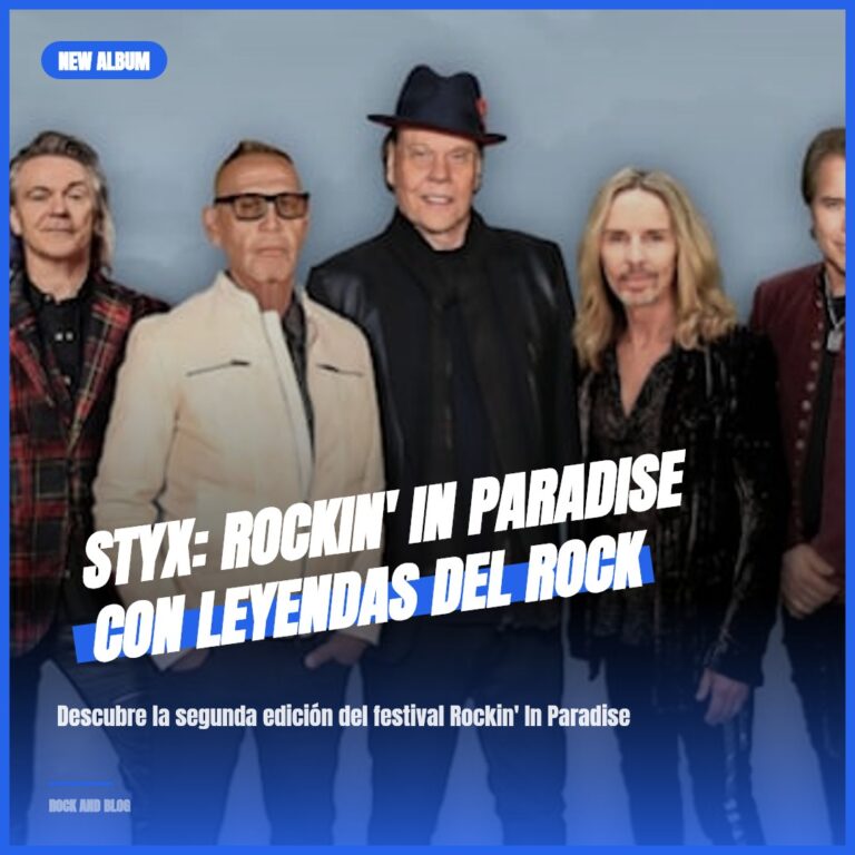 STYX: Rockin’ In Paradise con leyendas del rock