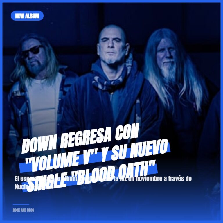 DOWN regresa con «Volume V» y su nuevo single «Blood Oath»