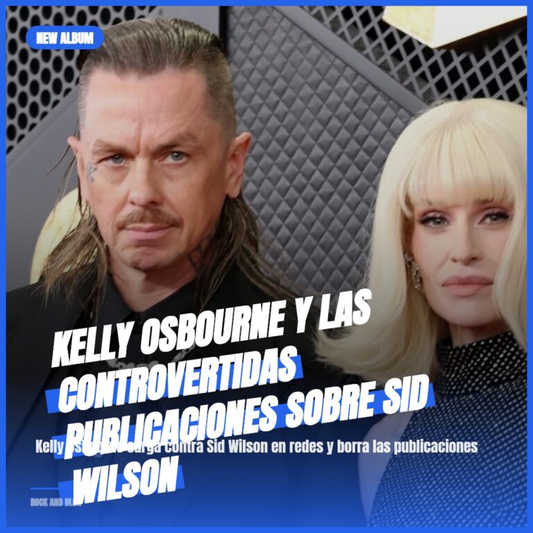 Kelly Osbourne y las controvertidas publicaciones sobre Sid Wilson