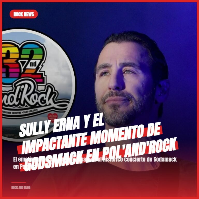 Sully Erna y el Impactante Momento de Godsmack en Pol’and’Rock
