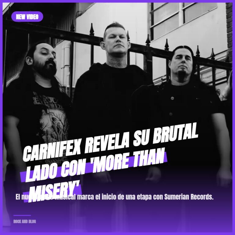 Carnifex revela su brutal lado con ‘More Than Misery’