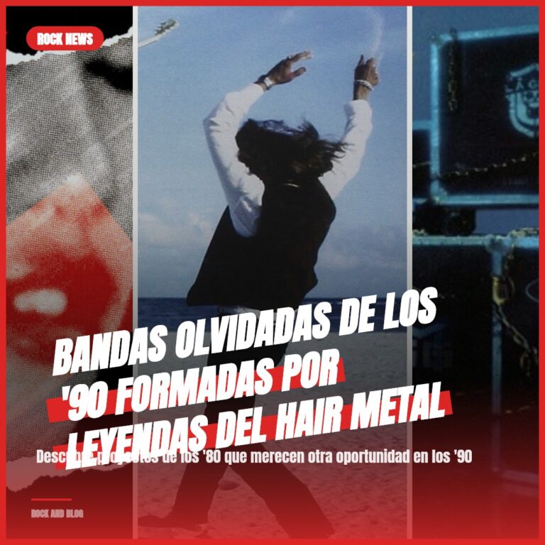 Bandas Olvidadas de los ’90 Formadas por Leyendas del Hair Metal