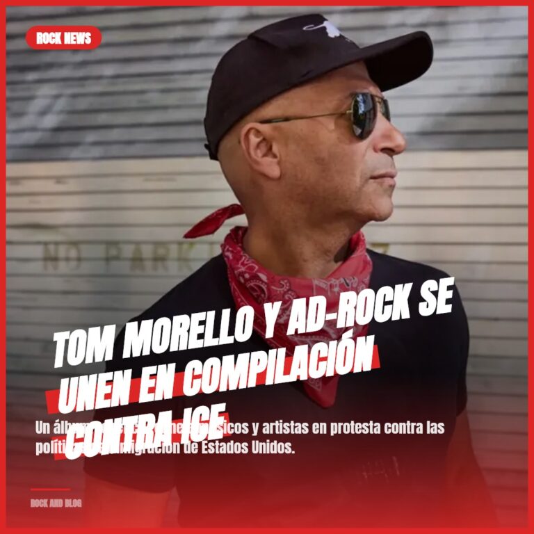 Tom Morello y Ad-Rock se Unen en Compilación Contra ICE