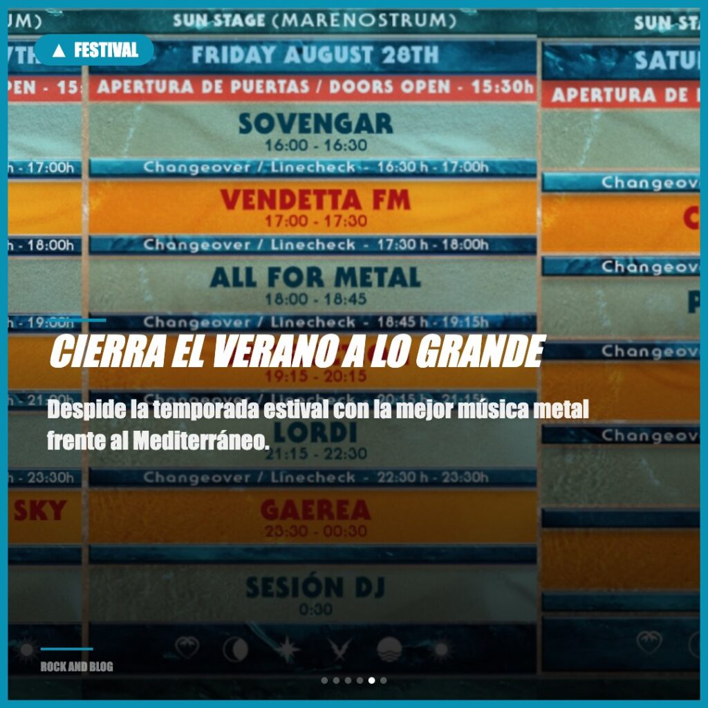 horarios sun thunder fuengirola