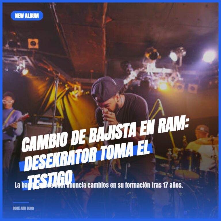 Cambio de Bajista en Ram: Desekrator Toma el Testigo