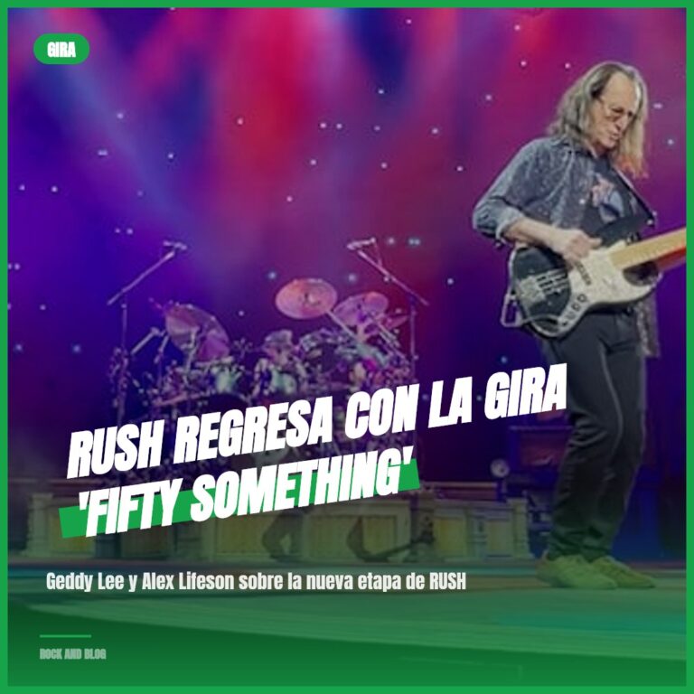 RUSH Regresa con la Gira ‘Fifty Something’