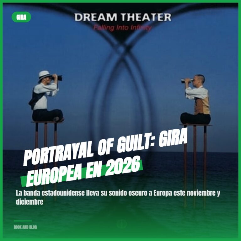 Portrayal Of Guilt: Gira Europea en 2026