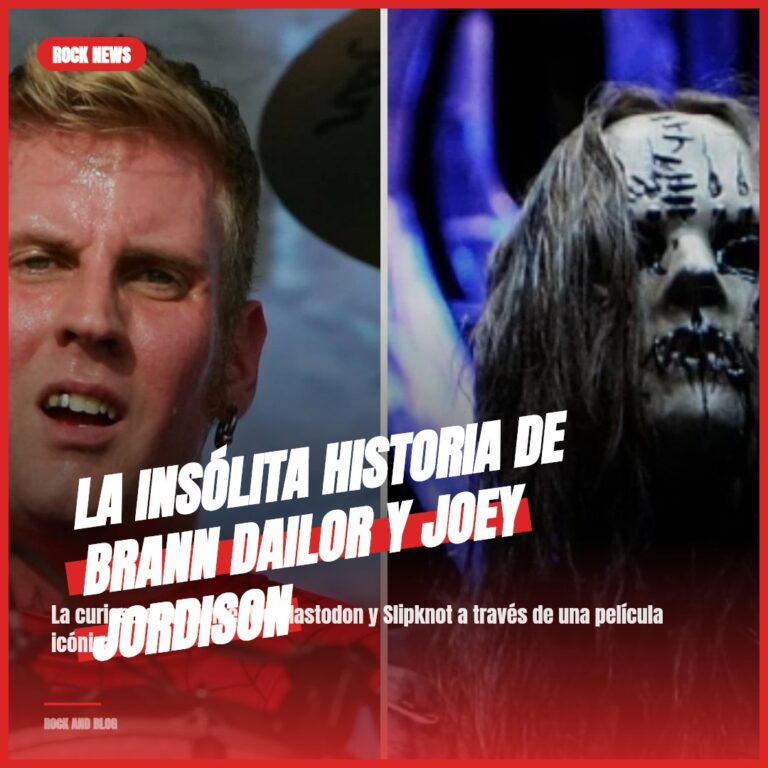 La insólita historia de Brann Dailor y Joey Jordison