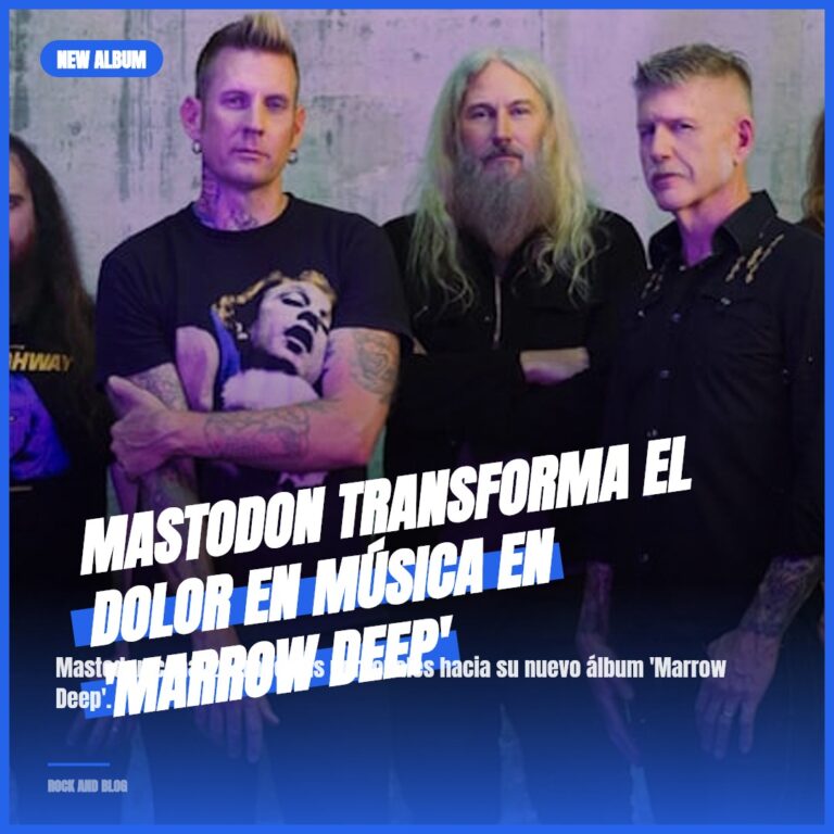 Mastodon transforma el dolor en música en ‘Marrow Deep’