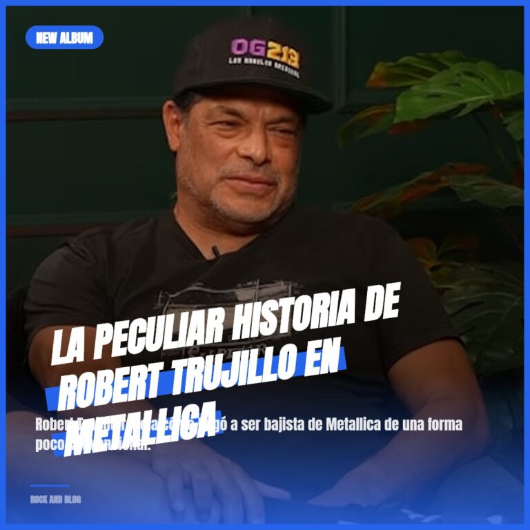 La peculiar historia de Robert Trujillo en Metallica