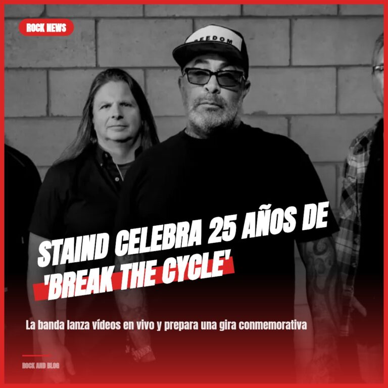 Staind Celebra 25 Años de ‘Break The Cycle’