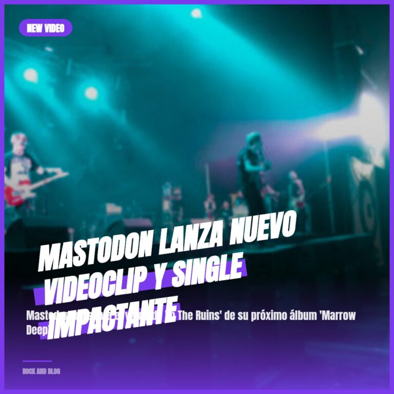 Mastodon lanza nuevo videoclip y single impactante