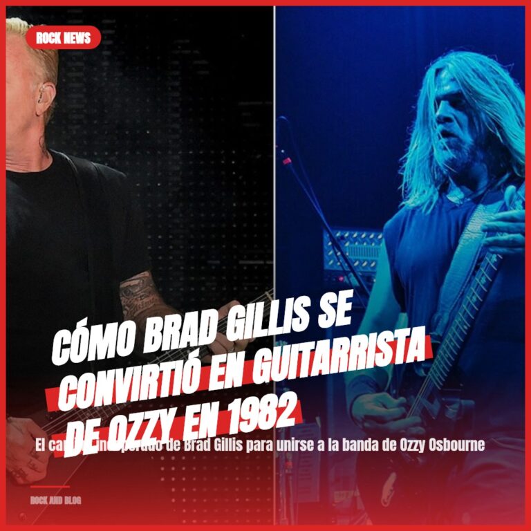 Cómo Brad Gillis se convirtió en guitarrista de Ozzy en 1982