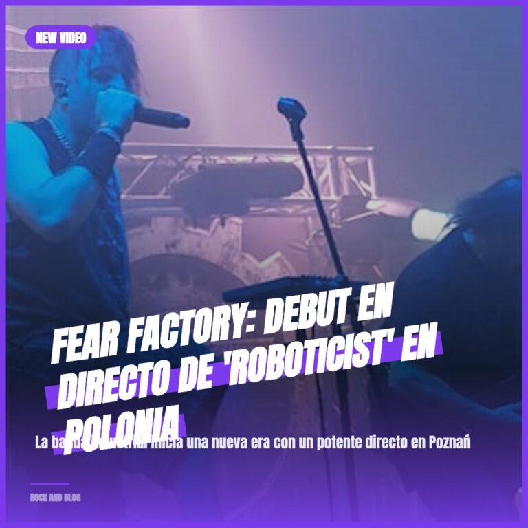 FEAR FACTORY: Debut en directo de ‘Roboticist’ en Polonia