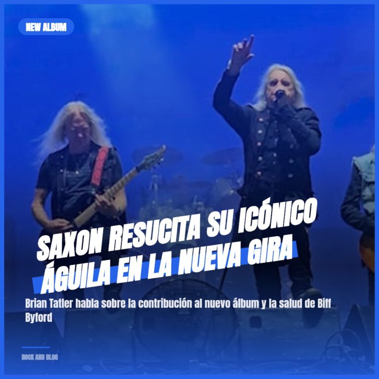 Saxon resucita su icónico Águila en la nueva gira