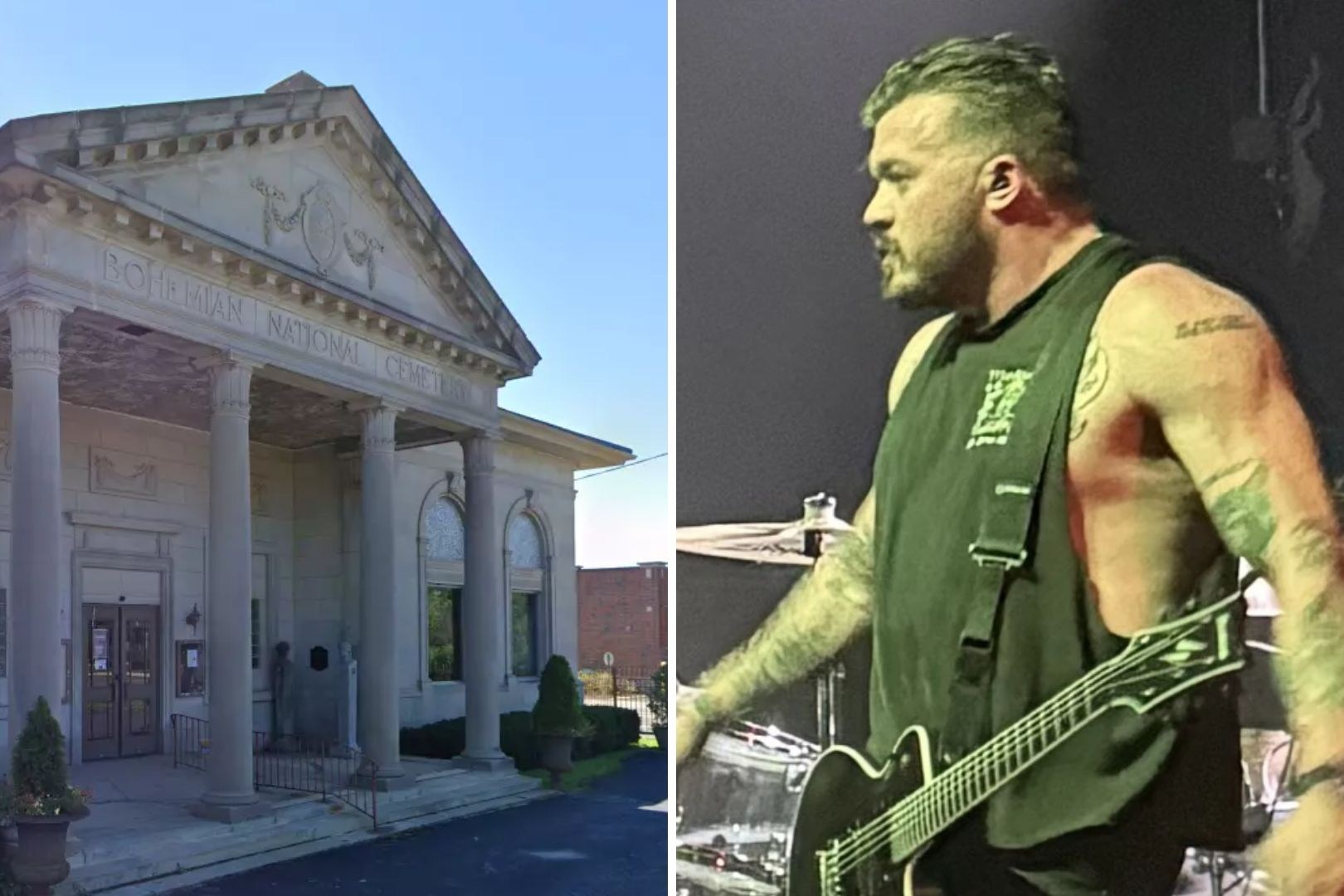 La investigación en cementerio de Chicago altera concierto conmemorativo