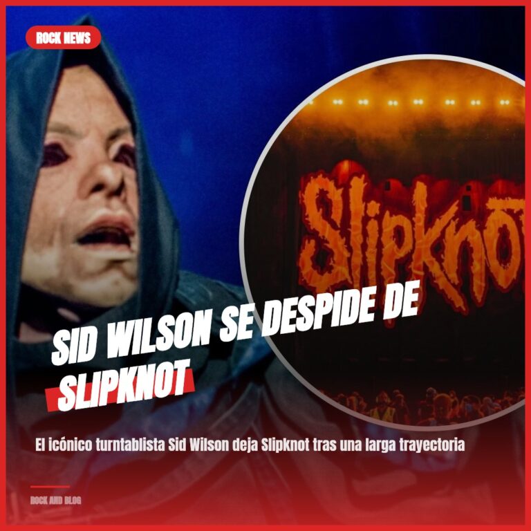 Sid Wilson se despide de Slipknot