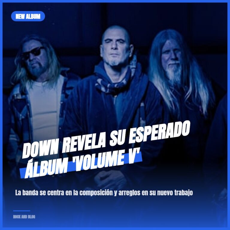 DOWN revela su esperado álbum ‘Volume V’