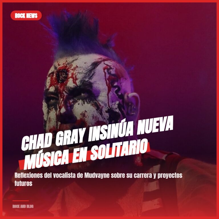 Chad Gray insinúa nueva música en solitario