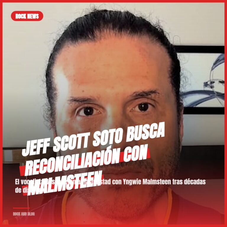 Jeff Scott Soto busca reconciliación con Malmsteen