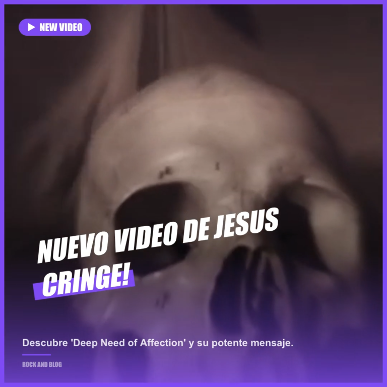 Jesus Cringe lanza el potente single «Deep Need of Affection»